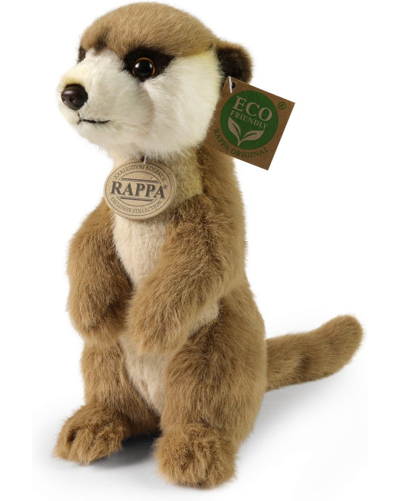 Еко плюшен сурикат - Rappa Еко плюшен сурикат - Rappa - С височина 23 cm - играчка