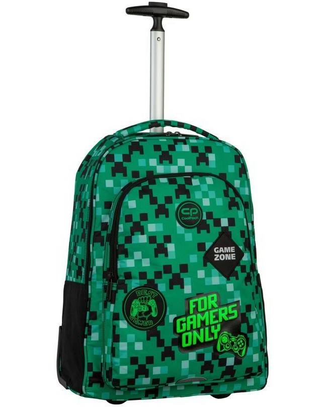 Ученическа раница с колелца Alan - Cool Pack Ученическа раница с колелца Alan - Cool Pack - От серията Game Zone - раница