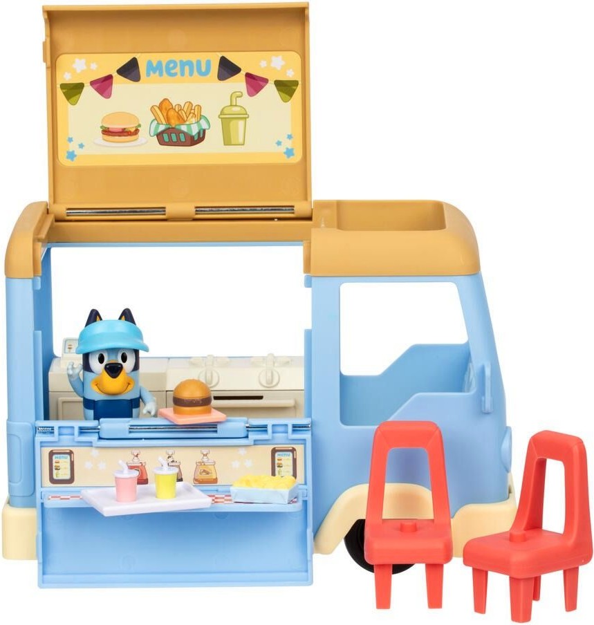 Камион за храна с фигура - Moose Toys Камион за храна с фигура - Moose Toys - На тема Блуи - играчка