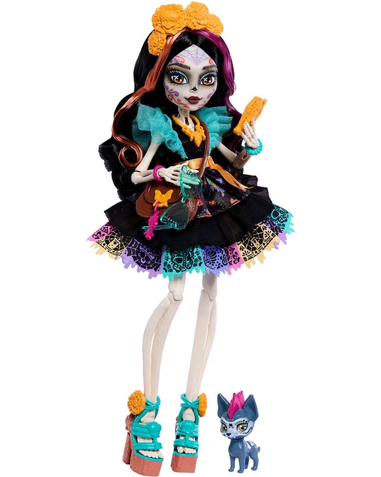 Кукла Скелита Калаверас - Mattel Кукла Скелита Калаверас - Mattel - От серията Monster High - кукла
