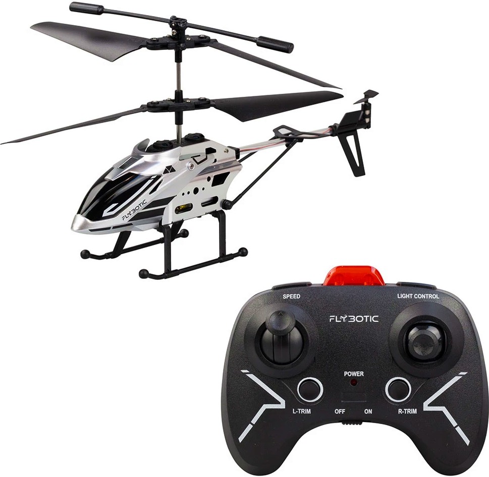 Хеликоптер с дистанционно управление Sky Aurora - Silverlit Хеликоптер с дистанционно управление Sky Aurora - Silverlit - От серията Flybotic - играчка