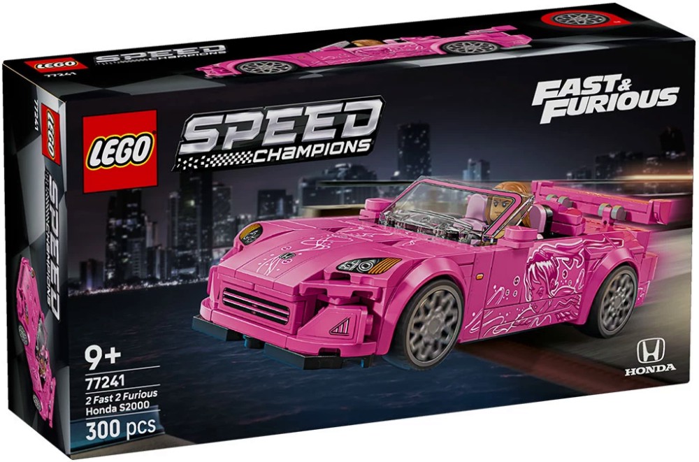 LEGO Speed Champions - Бързи и яростни 2: Honda S2000 LEGO Speed Champions - Бързи и яростни 2: Honda S2000 - Детски конструктор - играчка