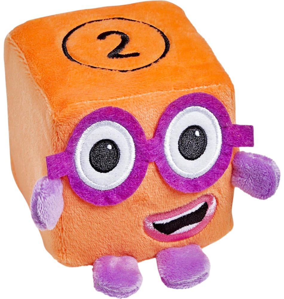 Плюшена играчка Numberblocks Two Плюшена играчка Numberblocks Two - От серията Blocklets - играчка
