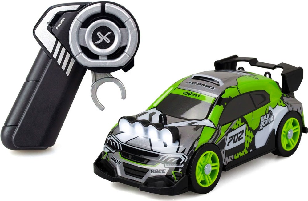 Сглобяем автомобил с дистанционно управление - Silverlit Сглобяем автомобил с дистанционно управление - Silverlit - От серията Exost - играчка