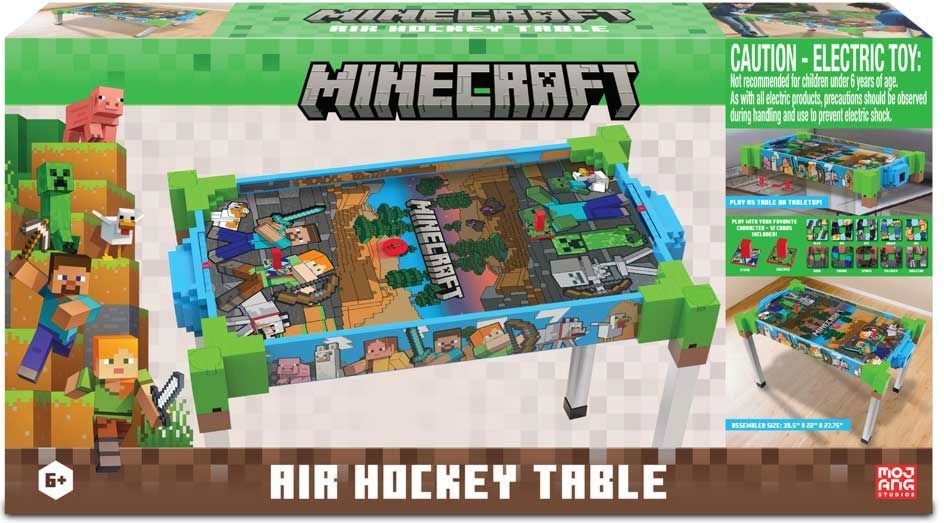 Въздушен хокей Въздушен хокей - Детска настолна игра на тема Minecraft - играчка