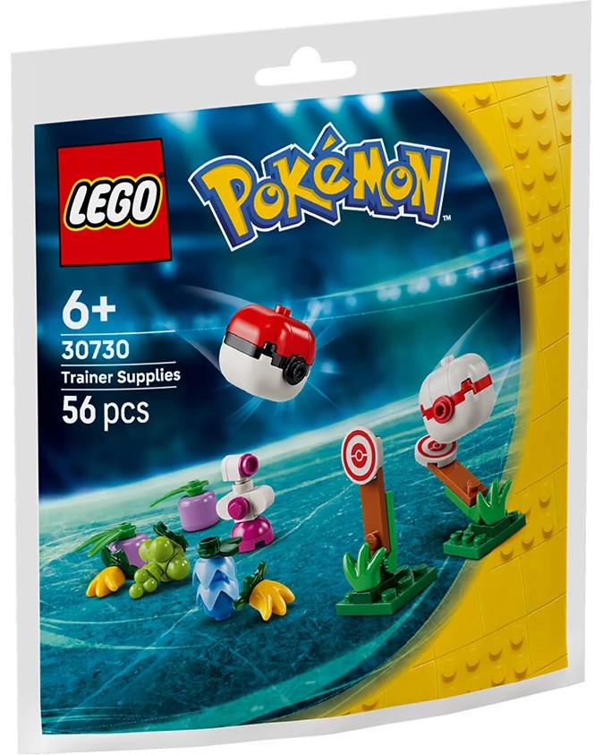LEGO Pokemon - Запаси за треньори LEGO Pokemon - Запаси за треньори - Детски конструктор - играчка