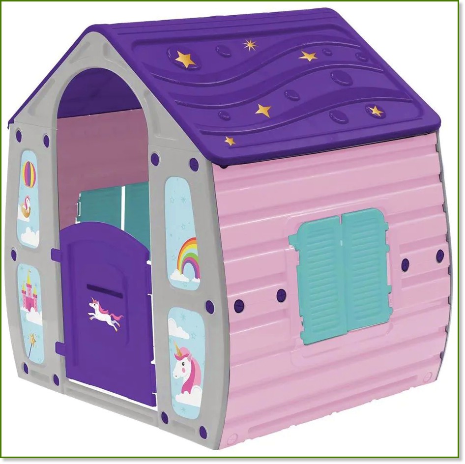    Unicorn Magical House - Starplast -   102 / 109 / 90 cm - 
