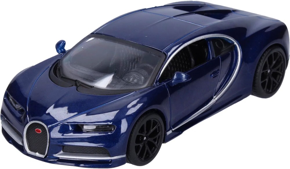 Метална количка Bugatti Chiron - Bburago Метална количка Bugatti Chiron - Bburago - С мащаб 1:32 - количка