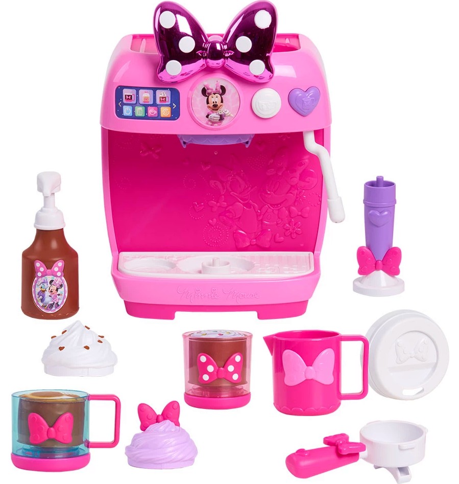 Комплект за кафе Мини Маус - Just Play Комплект за кафе Мини Маус - Just Play - 10 части, на тема Мики Маус - играчка