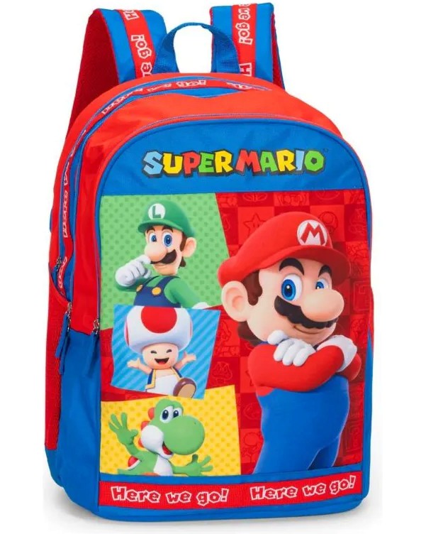 Ученическа раница Ученическа раница - На тема Super Mario - раница