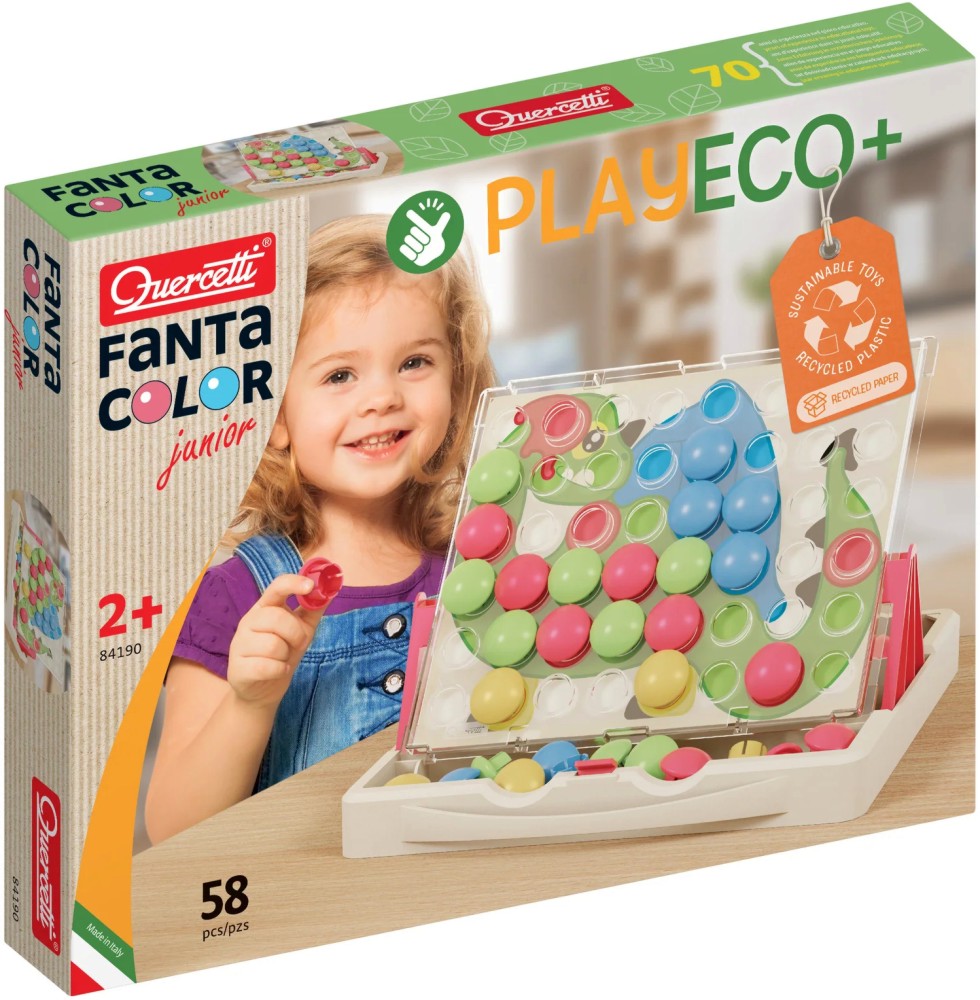  Jumbo Fantacolor Junior - Quercetti -  48     Play Eco + - 