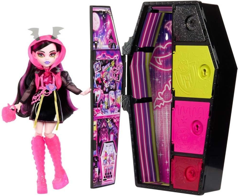 Кукла Дракулора Skulltimate Secrets - Mattel Кукла Дракулора Skulltimate Secrets - Mattel - От серията Monster High - кукла