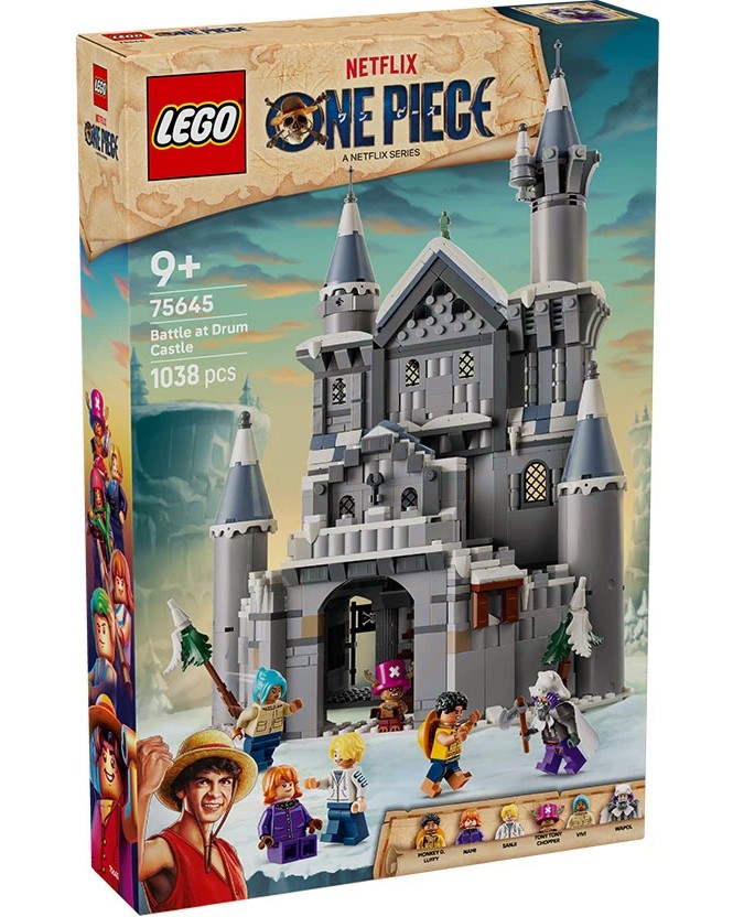 LEGO One Piece - Битката при замъка Дръм LEGO One Piece - Битката при замъка Дръм - Детски конструктор - играчка