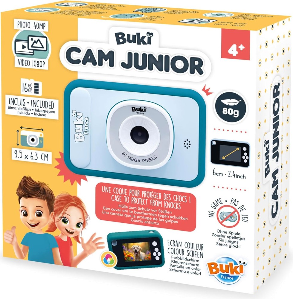 Детски фотоапарат - Buki France Детски фотоапарат - Buki France - играчка