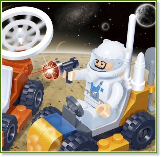 Космонавти - Детски конструктор - играчка - store.bg