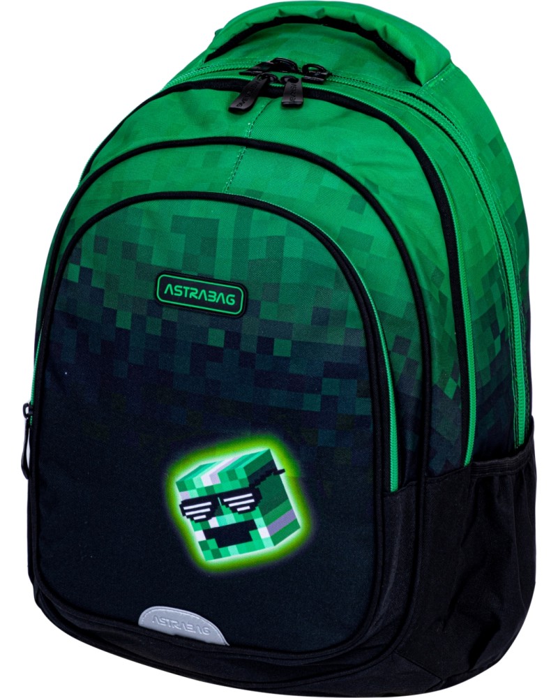 Ученическа раница Head AY300 - Astra S.A. Ученическа раница Head AY300 - Astra S.A. - На тема Minecraft - раница