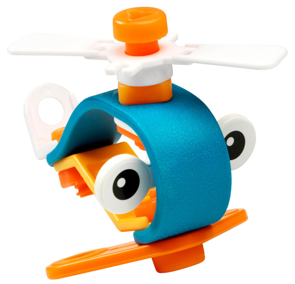 Детски конструктор Meccano - Хеликоптер - От серията [conn:7052|Build & Play||]] - играчка