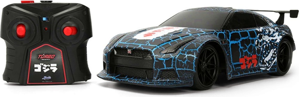  Nissan GT-R 2009 Godzilla RC - Jada Toys -    - 