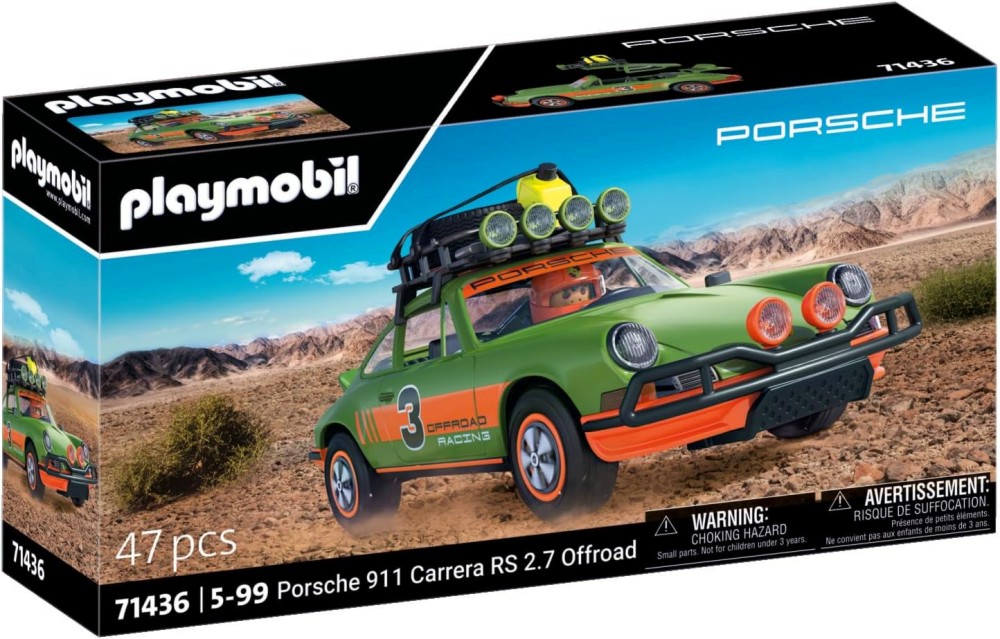 Playmobil - Porsche 911 Carrera RS 2.7 Off-Road - 