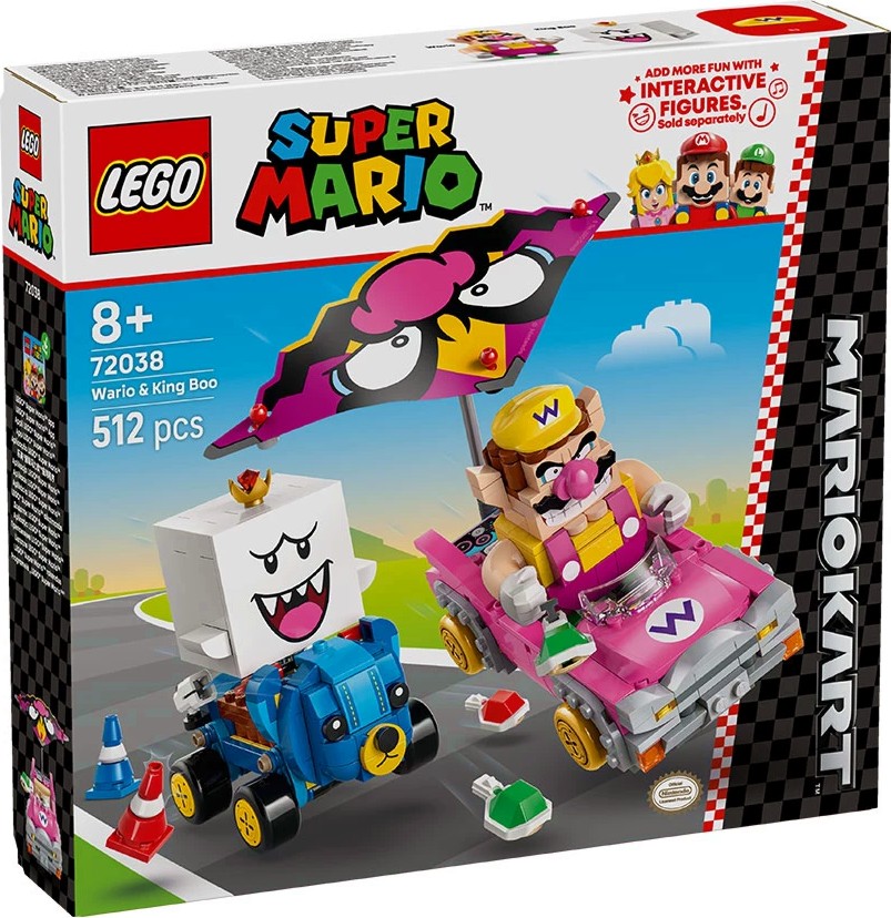 LEGO Super Mario - Mario Kart: Wario  King Boo -   - 