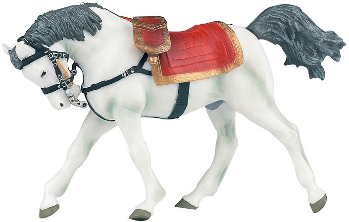 Фигурка на коня на Наполеон Papo - От серията Исторически личности - фигура