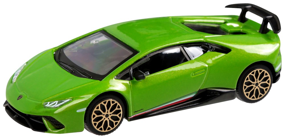 Метална количка Lamborghini Huracan Performante - Bburago Метална количка Lamborghini Huracan Performante - Bburago - С мащаб 1:43 - количка