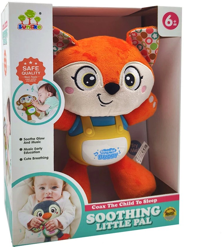 Плюшена лисица - Soothing Little Pal Плюшена лисица - Soothing Little Pal - Със звук и светлина - играчка
