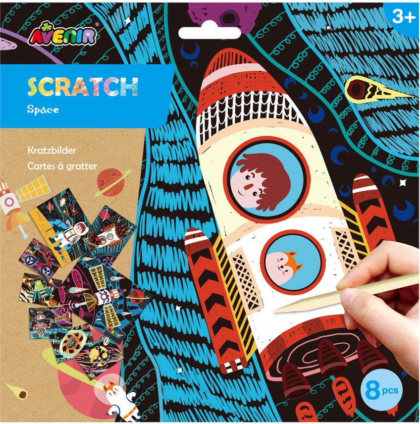 Скреч картини Космос - Avenir Скреч картини Космос - Avenir - Творчески комплект - творчески комплект