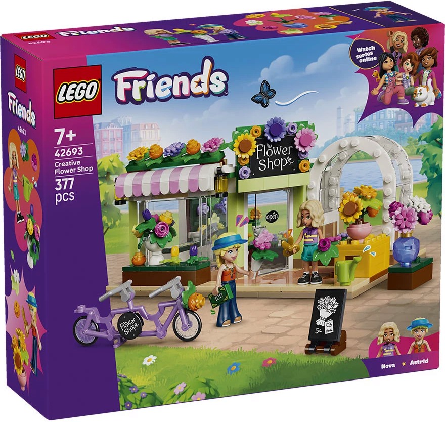 LEGO Friends - Творчески магазин за цветя LEGO Friends - Творчески магазин за цветя - Детски конструктор - играчка