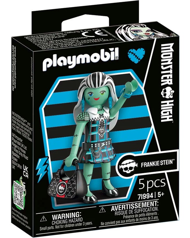 Playmobil Monster High - Франки Щайн Playmobil Monster High - Франки Щайн - играчка