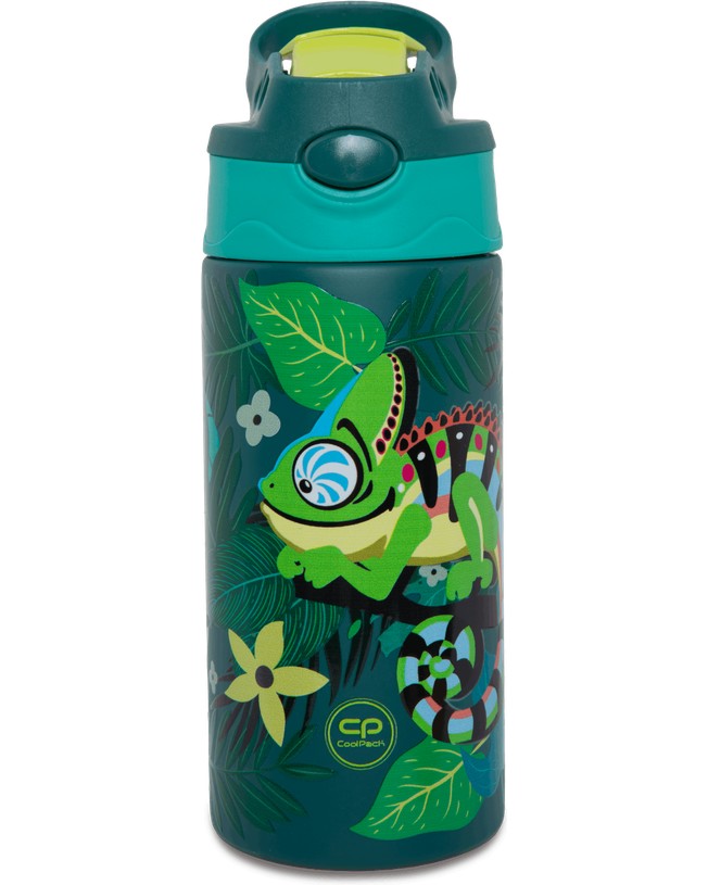Детска термо бутилка Bono - Cool Pack Детска термо бутилка Bono - Cool Pack - С вместимост 350 ml от серията Tropic - детска бутилка