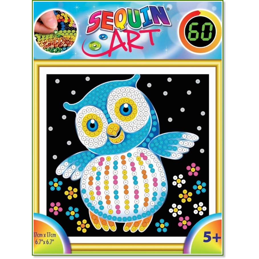     Sequin Art -  -    60  -  