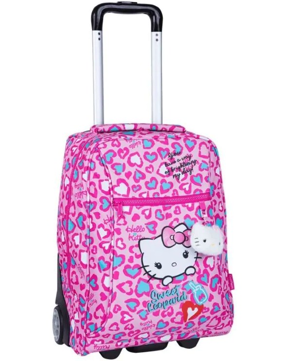 Ученическа раница на колела Compact Coolpack Ученическа раница на колела Compact Coolpack - От серията Hello Kitty - раница