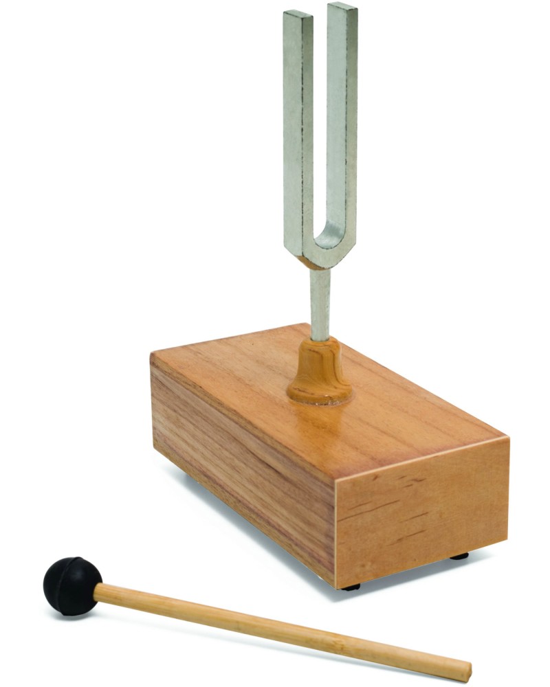 Камертон с дървена основа Nowa Szkola - играчка