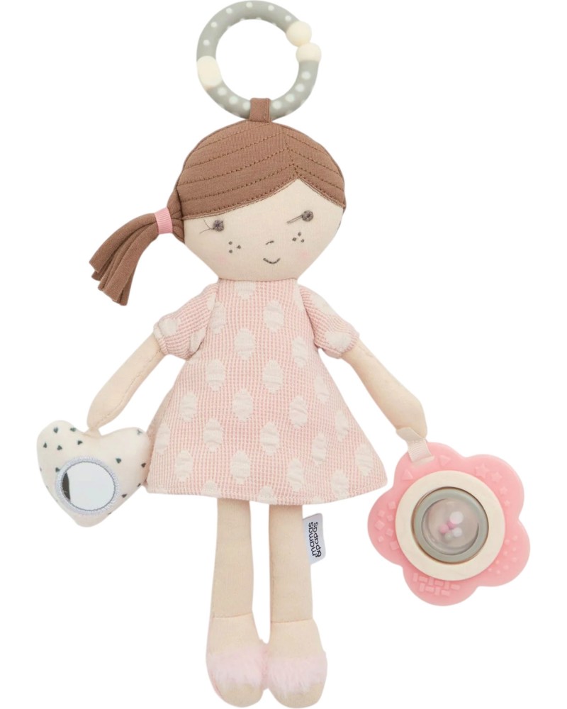 Мека кукла за гушкане Mamas & Papas Bella Мека кукла за гушкане Mamas & Papas Bella - 22 / 34 / 7 cm - кукла
