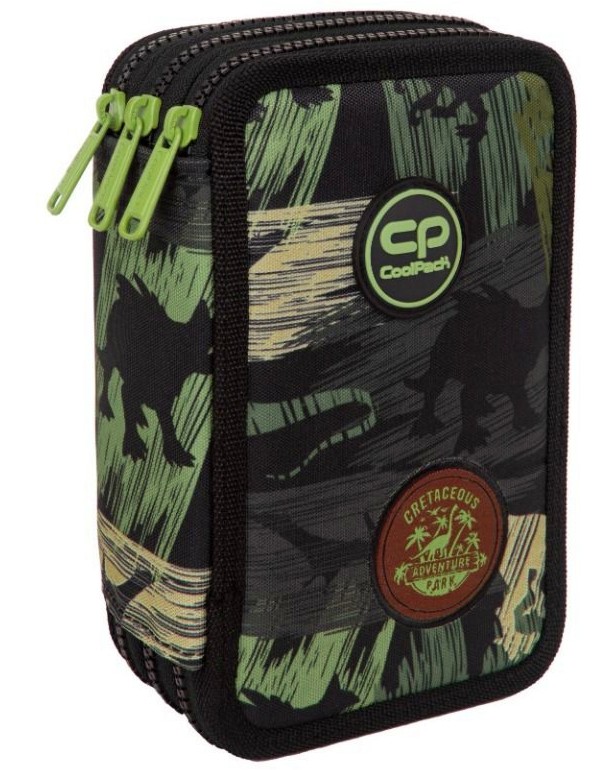 Несесер с ученически пособия Jumper 3 - Cool Pack Несесер с ученически пособия Jumper 3 - Cool Pack - С 3 отделения от серията Adventure Park - несесер