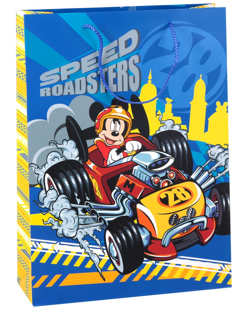 Подаръчна торбичка Мики Маус - Unic Art Подаръчна торбичка Мики Маус - Unic Art - С размери 33 / 45 / 12 cm на тема Мики Маус и приятели - продукт