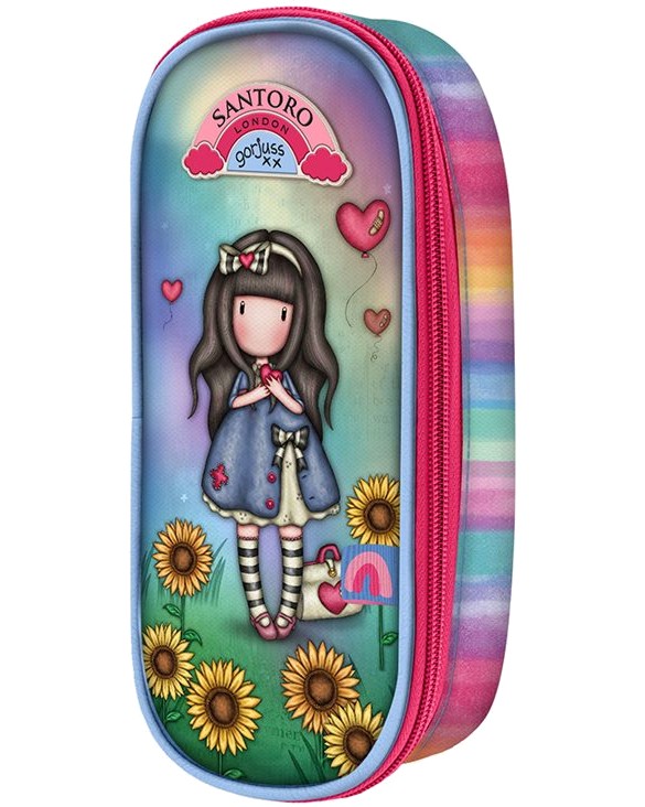 Ученически несесер Be Kind To Yourself - Santoro Ученически несесер Be Kind To Yourself - Santoro - На тема Gorjuss - несесер