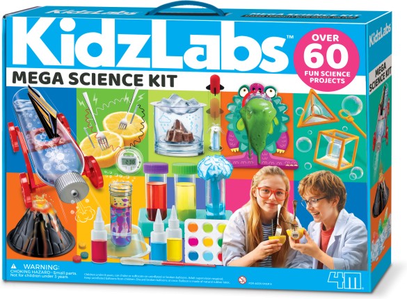 Научна лаборатория - 4M Научна лаборатория - 4M - От серията Kidz Labs - образователен комплект