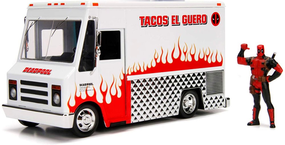   Tacos el Guero - Jada Toys -    Deadpool   Marvel - 