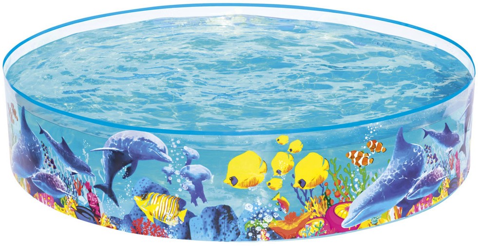 Детски басейн Морски живот - Bestway Детски басейн Морски живот - Bestway - С вместимост 946 l - басейн