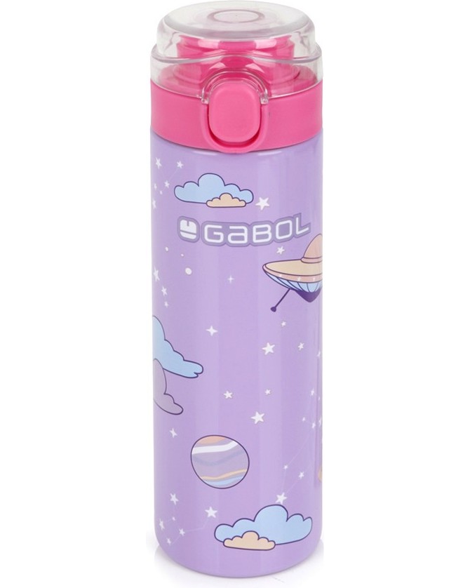 Детска бутилка - Gabol Детска бутилка - Gabol - С вместимост 600 ml от серията Cosmos - детска бутилка
