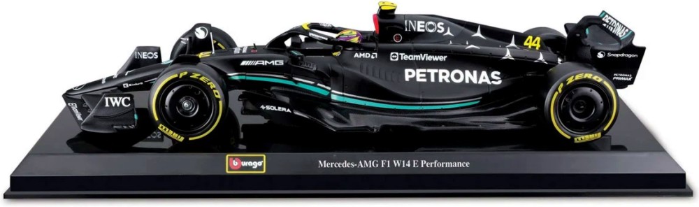 ������ �� ������� ������� Mercedes AMG W14E ����� 44 - Bburago - � ����� 1:24 - �������
