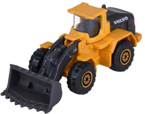 Метален челен товарач Volvo - Majorette Метален челен товарач Volvo - Majorette - От серията Construction - играчка