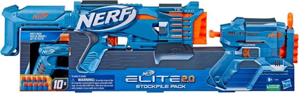 Nerf - Elite 2.0 Stockpile -   3    - 