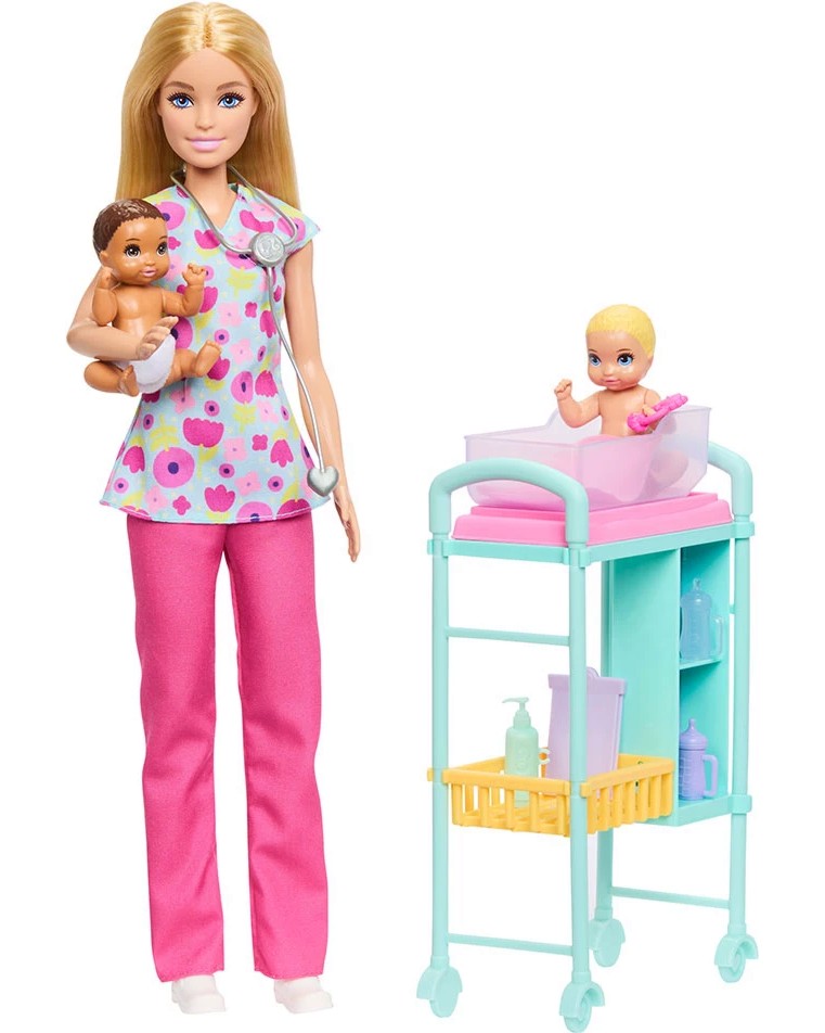 Кукла Барби педиатър - Mattel Кукла Барби педиатър - Mattel - На тема Barbie - кукла