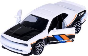 Метална количка Doodge Challenger SRT Hellcat - Majorette Метална количка Doodge Challenger SRT Hellcat - Majorette - От серията Racing Cars - количка