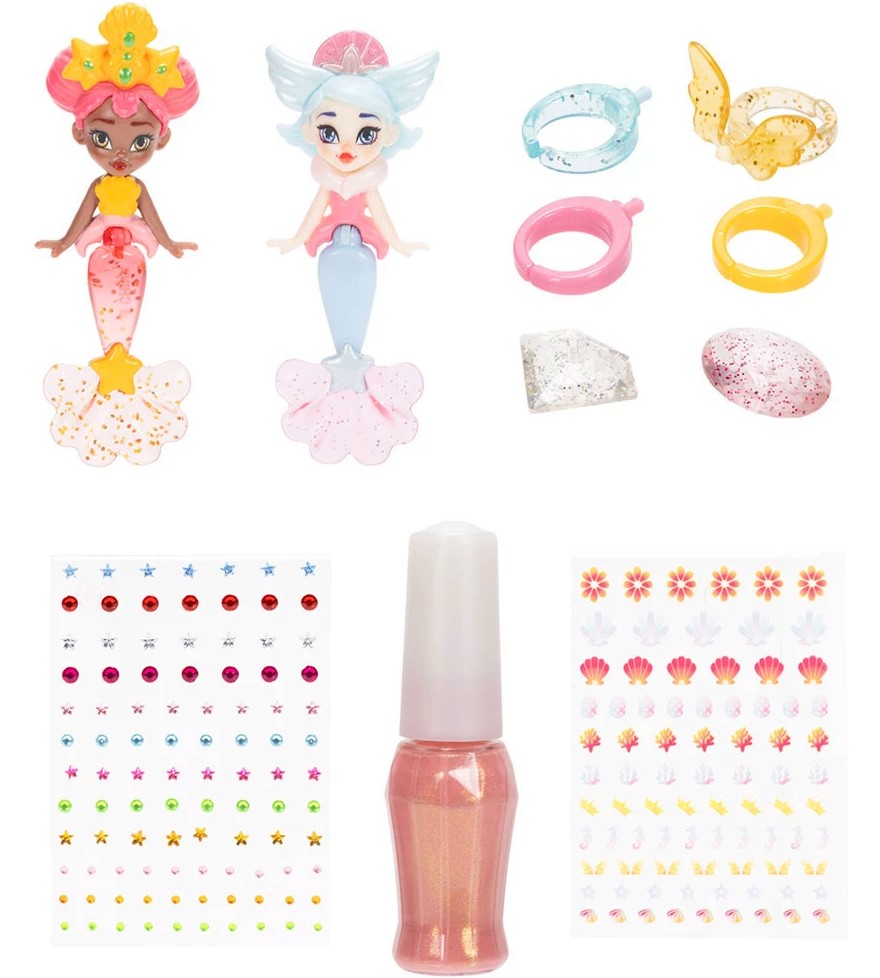 Детски пръстен с кукла Fanta Sea - Jakks Pacific Детски пръстен с кукла Fanta Sea - Jakks Pacific - От серията Ring Queens - играчка