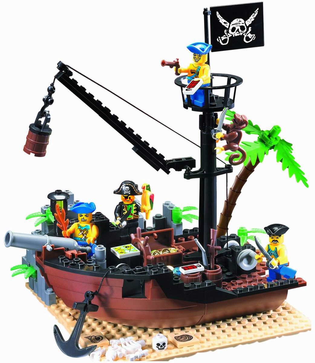 Пиратски кораб - Конструктор от серията "Pirates" - играчка - store.bg