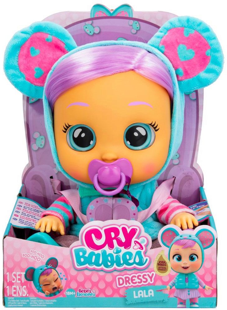 Плачеща кукла бебе Cry Babies Лала - store.bg